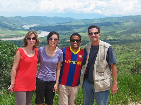 View from the road to Sauce