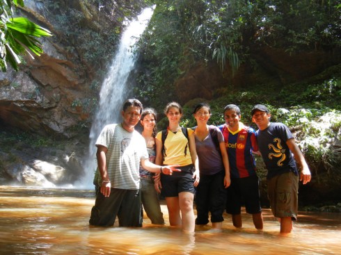 Catarata de Huacamaillo, just around the corner
