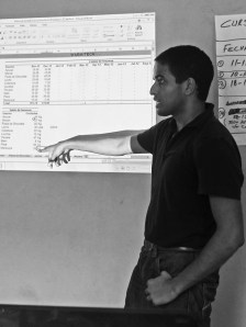 Training my clienton use of new accounting system